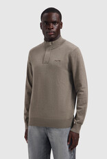 Pure Path Light weight Hidden Half-zip Knit