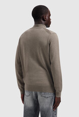 Pure Path Light weight Hidden Half-zip Knit