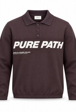 Pure Path Polo Half Button Sweater