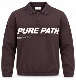 Pure Path Polo Half Button Sweater