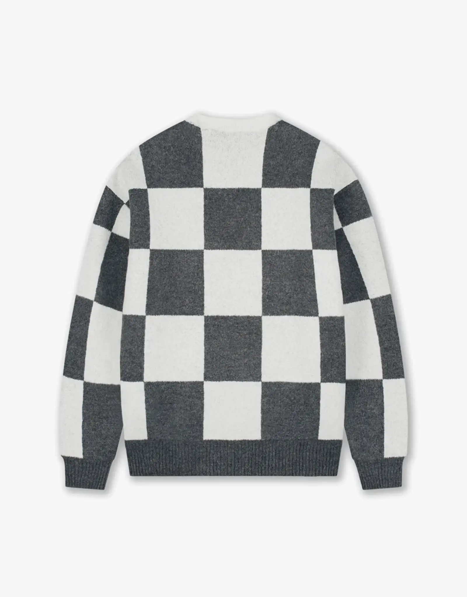Croyez Croyez Checkered Knit Sweater