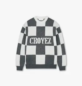 Croyez Croyez Checkered Knit Sweater
