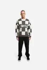 Croyez Croyez Checkered Knit Sweater