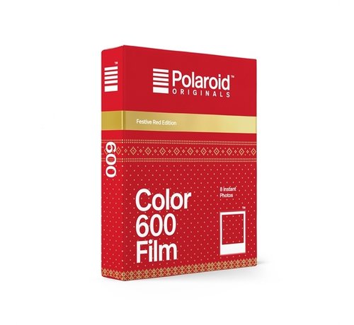 Polaroid Polaroid Color instant film for 600 - Festive red edition