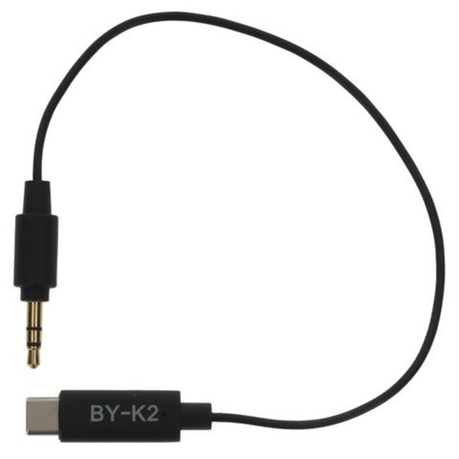 Boya Boya BY-K2 - TRS - USB-C kabel