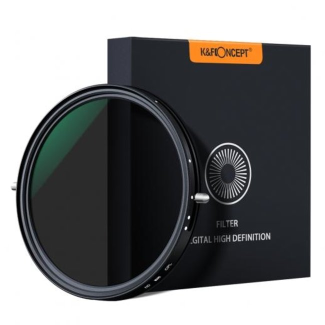 K&F Concept K&F Concept CPL + Variabel ND Filter - Nano X ND2-ND32