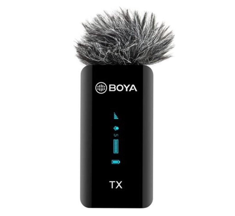 Boya BY-SM6-S2 draadloze smartphone microfoon