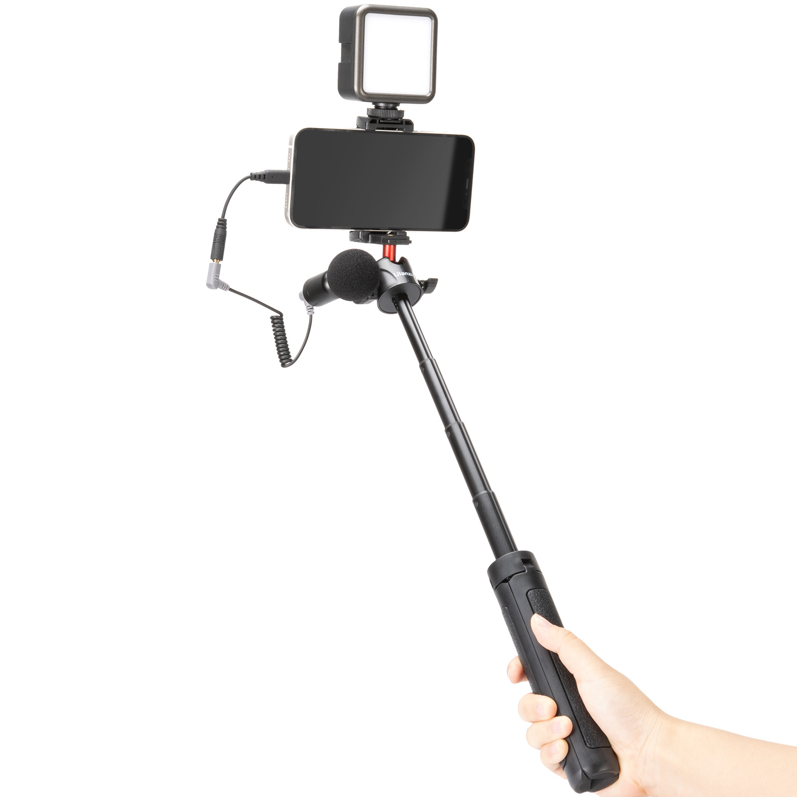Ulanzi MT-41 selfie stick statief met inklapbare tel.houder - Pixigo ...