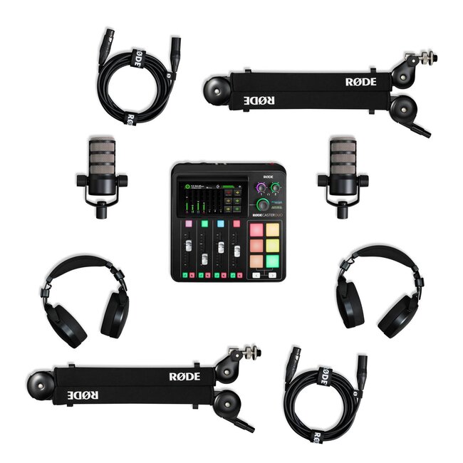 RODE Two-person podcasting bundle