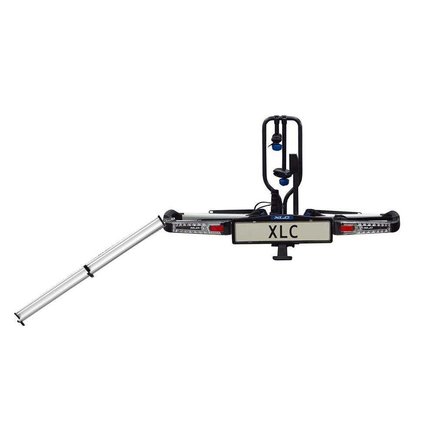 XLC Azura Xtra LED 2.0 (Incl. gratis reclametas) - Fietsendrager - Kantelbaar - Incl. Oprijgoot - 3 Jaar garantie