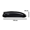 Thule Thule Pacific M  - Dakkoffer -  410 Liter - 5 Jaar garantie