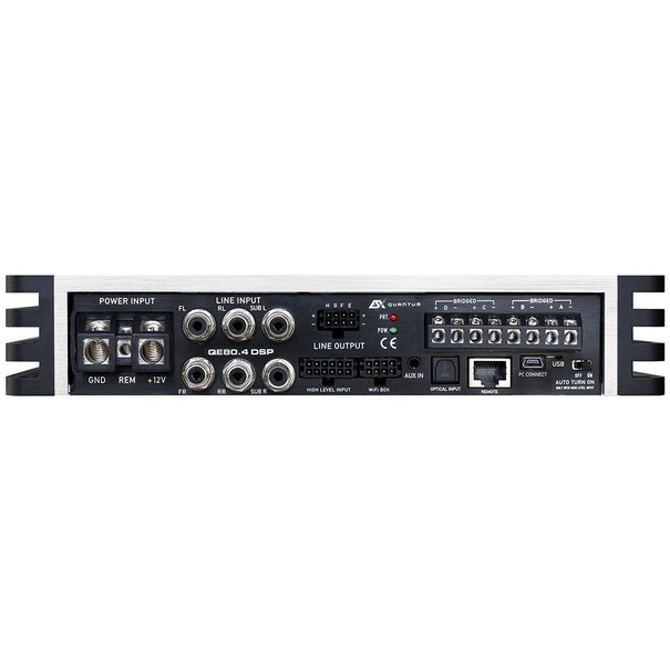 ESX ESX QE80.4DSP - Quantum - 4 Kanaal - Versterker