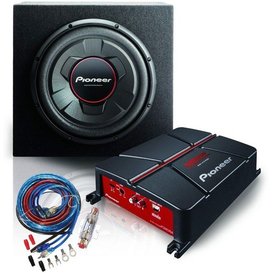 Pioneer GXT-3706B Subwooferpakket - Versterker + Subwoofer - 1300 Watt