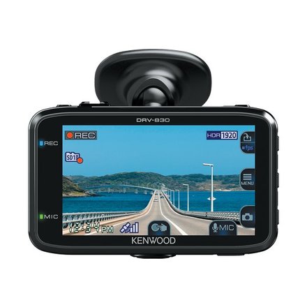 Kenwood DRV830 - Dashcam -  GPS