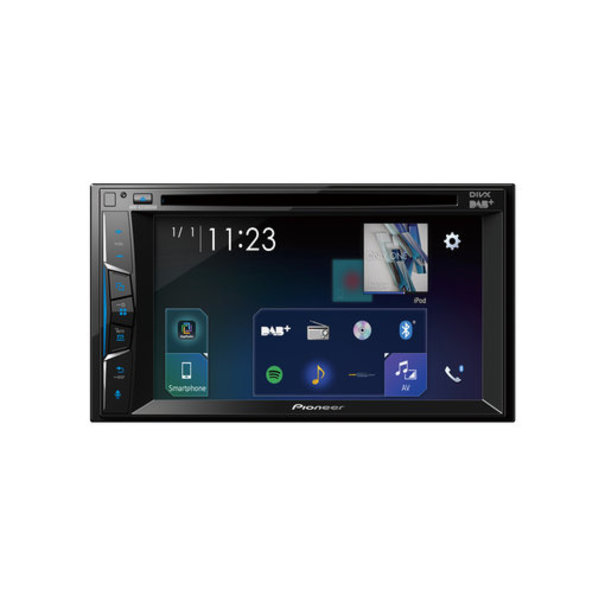 Pioneer Pioneer AVH-A3200DAB - Multimedia systeem - 6.2" Touchscreen - 2 DIN - Bluetooth - 4x50 Watt