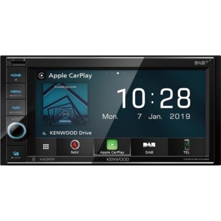 Kenwood DNR4190DABS  - Navigatie - Carplay - DAB+ - USB - Bluetooth