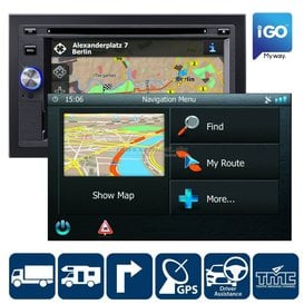 Blaupunkt IGO PRIMO  Camper/Truck navigatie software voor 370/530/570-serie