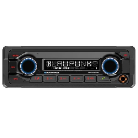 Blaupunkt Dublin 112BT - Autoradio -  1 Din -  Heavy duty met Bluetooth