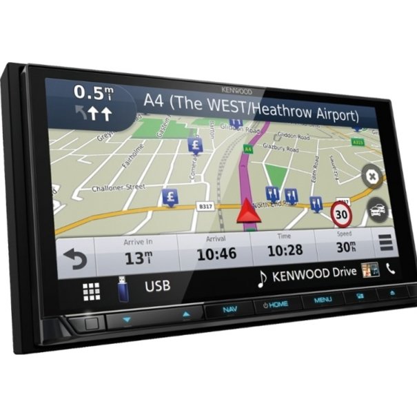 Kenwood Kenwood  DNX9190DABS - Navigatie - 2 Din -  Apple carplay - Android Auto - Bluetooth - Spotify control