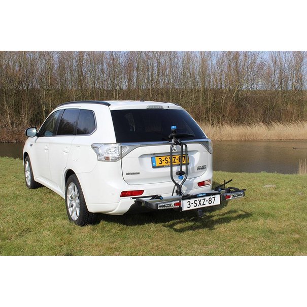 XLC  XLC Azura Xtra LED 2.0 (Incl. gratis reclametas) - Fietsendrager - Kantelbaar - Incl. Oprijgoot - 3 Jaar garantie