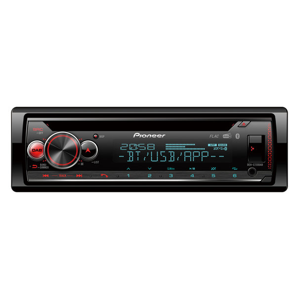 Pioneer Pioneer DEH-S720DAB - Autoradio - Bluetooth - DAB+ digitale radio