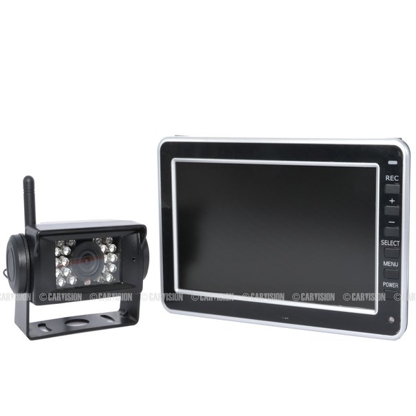 Carvision PACK-700DW 7 inch Split Sreen Digital Wireless Camera Monitor System 200122