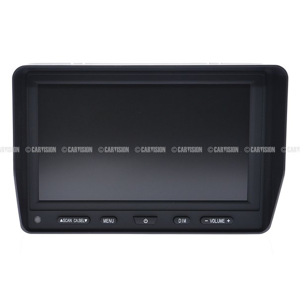 Carvision AE-700T 7 inch heavy duty color monitor with 3 camera inputs 200001