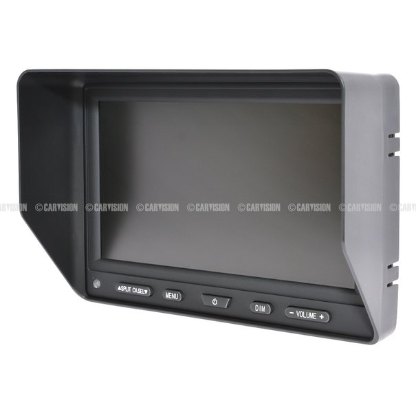 Carvision AE-700Q -  7 inch -  Heavy duty QUAD color monitor - incl. speedswitch 200101