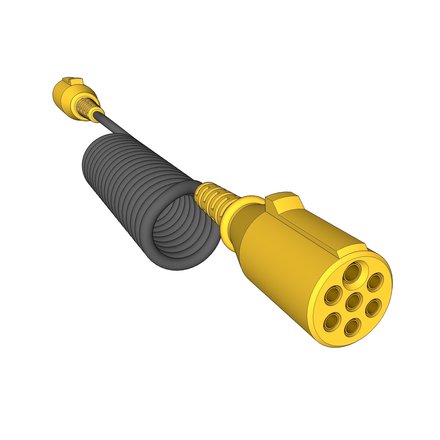 SPIRAAL kabel (7P - 4.5M - 7P) 120017