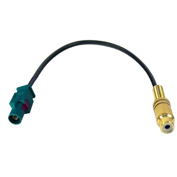 Carvision Fakra Male - RCA Female adapter 130140