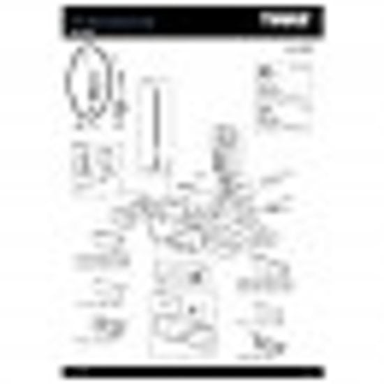 Thule EasyFold 931-932-933-934 korte arm nr. 52415 zonder slot |  VenderParts.nl