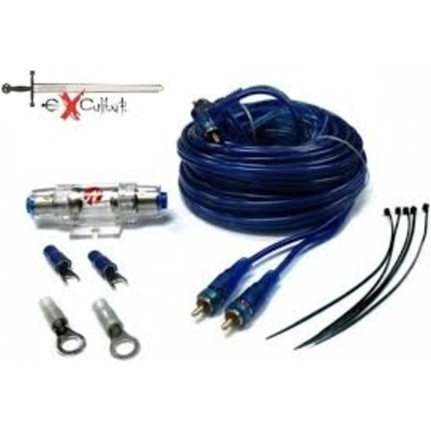 Excalibur CarAudio Excaliber X8GA  - Compleet kabelset