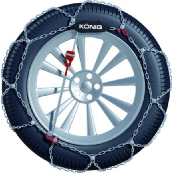 Konig  Sneeuwkettingen König CG-9 102 - Sneeuwkettingen - 9 mm dik - Automatisch spansysteem