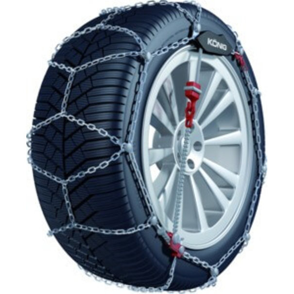 König  Sneeuwkettingen König CG-9 102 - Sneeuwkettingen - 9 mm dik - Automatisch spansysteem