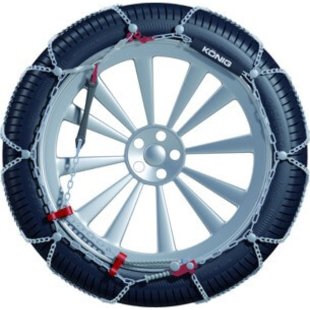 Konig  Sneeuwkettingen König K-SLIM 104 - Sneeuwkettingen - 7 mm dik