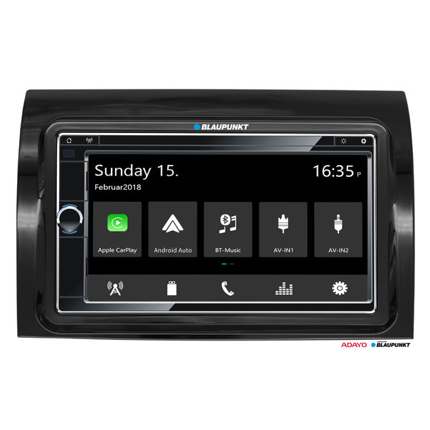 Blaupunkt Blaupunkt Camper  Oslo  590 Dab - Multimedia Systeem - 2 Din -  Carplay & Android Auto