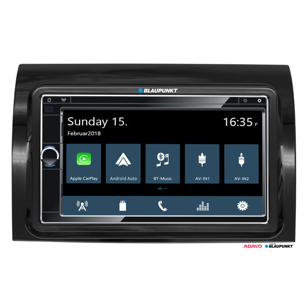 Blaupunkt Blaupunkt Camper  Oslo  590 Dab - Multimedia Systeem - 2 Din -  Carplay & Android Auto