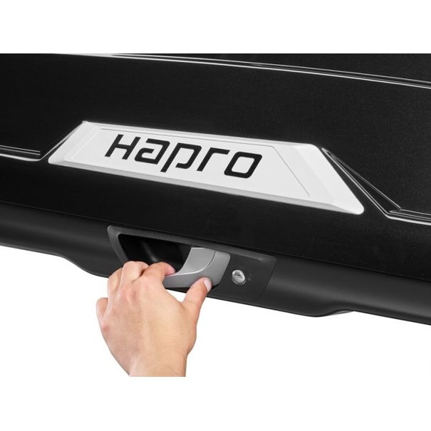 Hapro Hapro Trivor 560 Black Metallic - Dakkoffer - 560 L - 5 Jaar garantie