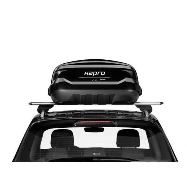 Hapro Hapro Trivor 640 Black Metallic - Dakkoffer - 640 L - 5 Jaar garantie