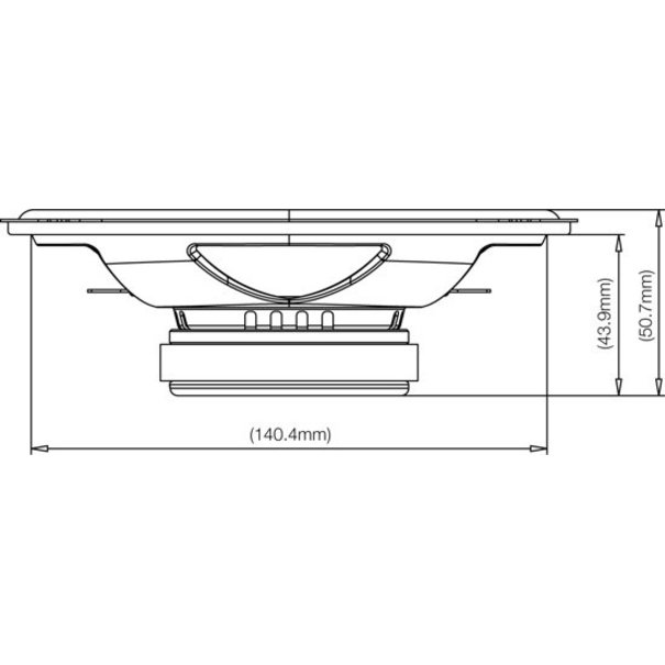 JBL JBL CLUB 6420 - 4x6'' Luidspreker - 105 Watt