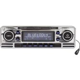 Caliber RMD120BT - Retro Radio - Bluetooth - Chrome