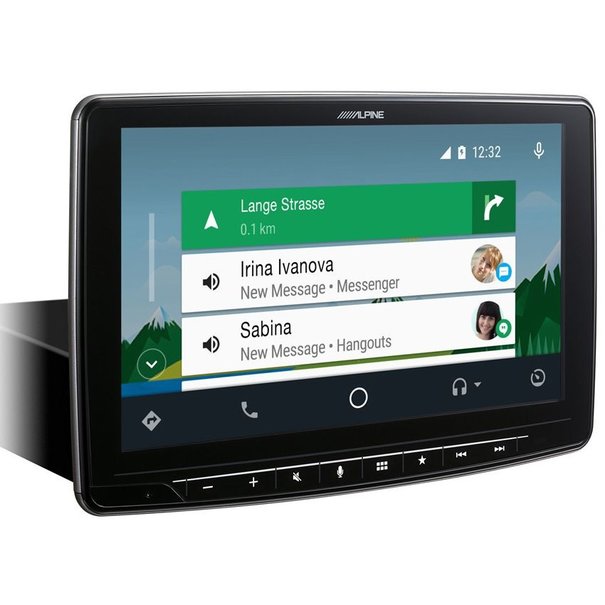 Alpine Alpine INE-F904D - Multimedia systeem - Ingebouwde navigatie - 9"touchscreen - Apple Car Play - Android Auto - Bluetooth