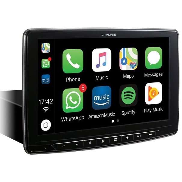 Alpine Alpine INE-F904D - Multimedia systeem - Ingebouwde navigatie - 9"touchscreen - Apple Car Play - Android Auto - Bluetooth