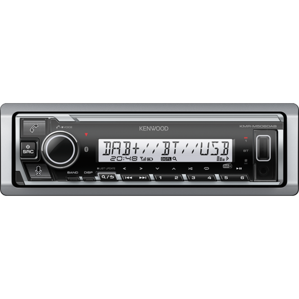 Kenwood Kenwood KMR-M506DAB - Marine autoradio - Bluetooth - DAB