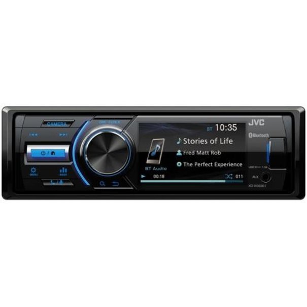 JVC JVC KD-X560BT - Autoradio - 1 DIN - Mechless - 3" Kleurenscherm