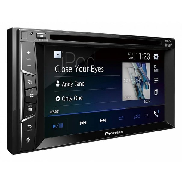 Pioneer Pioneer AVH-A3200DAB - Multimedia systeem - 6.2" Touchscreen - 2 DIN - Bluetooth - 4x50 Watt