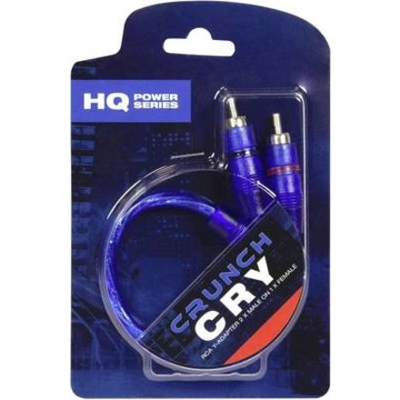 Crunch CRY - Cinch stereo-kabel 0,25 m