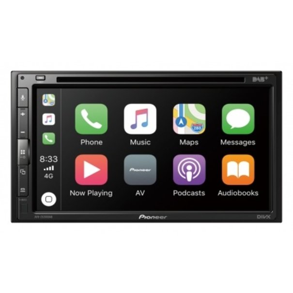 Pioneer Pioneer AVH-Z5200DAB - Multimediaspeler -  Dubbel Din - Apple Car Play - Bluetooth