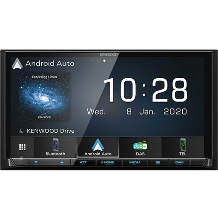 Kenwood DMX7520DABS  - DAB+ - Apple Car Play & Android Auto - Bluetooth