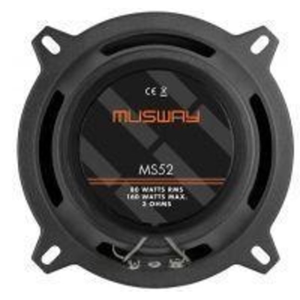 Musway Musway 2-Weg Coaxsysteem - MS-52 - 13 cm